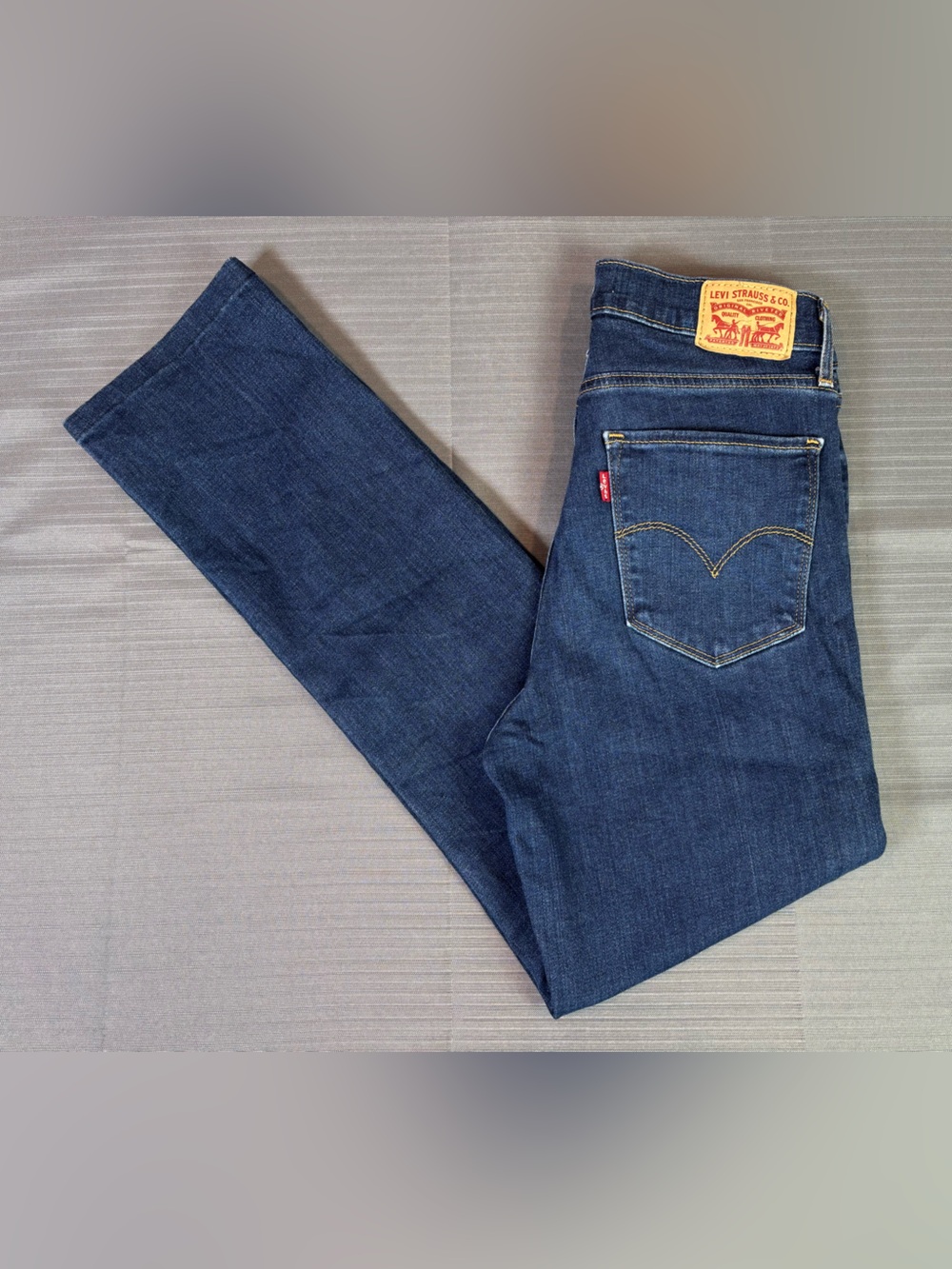 Levi's High Rise Women's Jeans - Dark Blue Denim